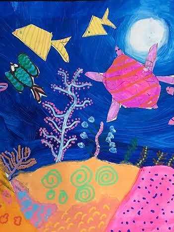 Under the Sea Canvas Painting